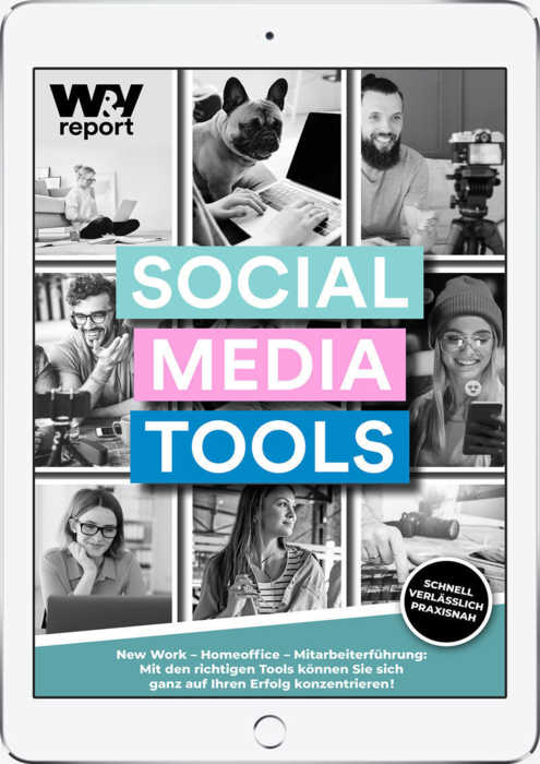 W&V Report Social-Media-Tools